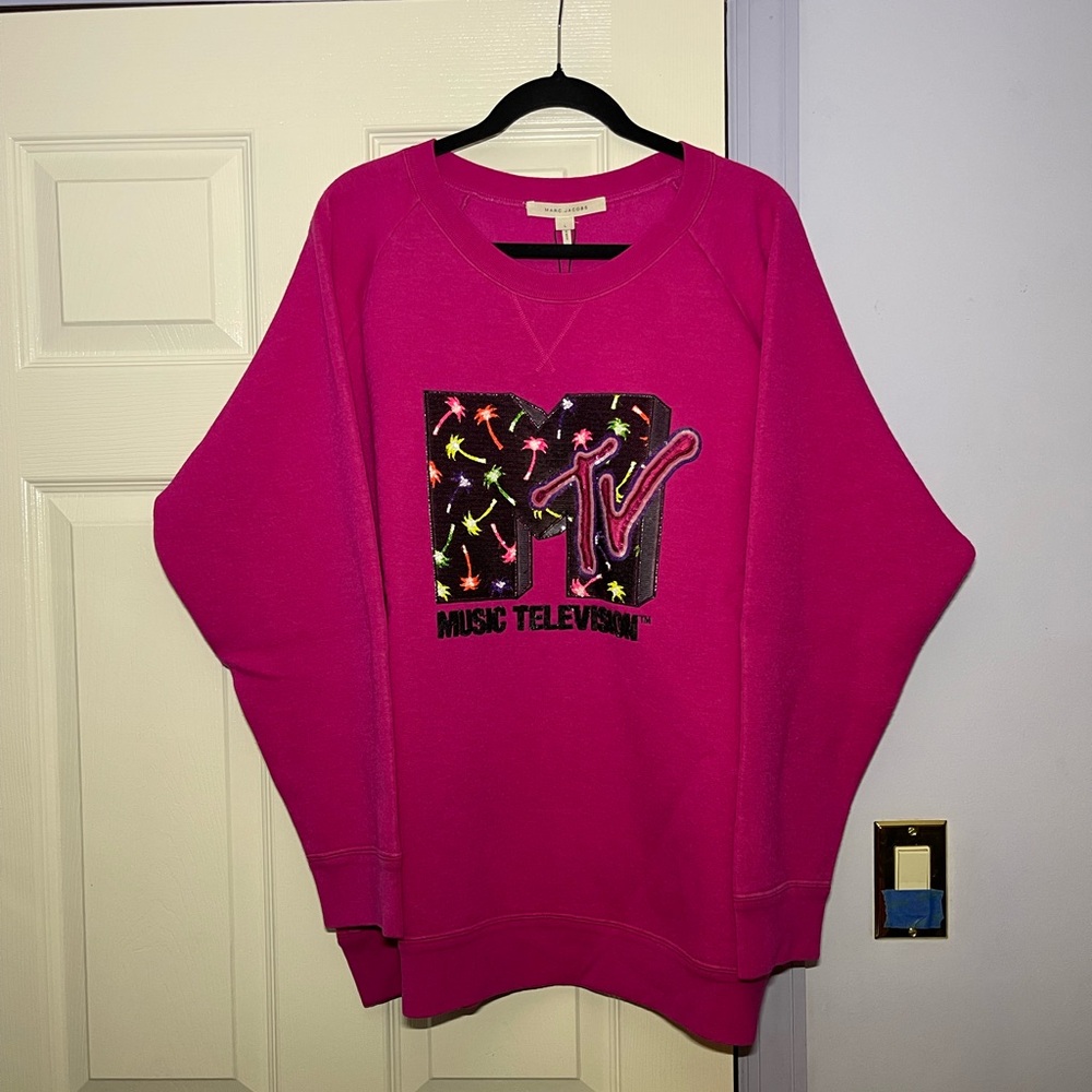Marc Jacob’s MTV pink sweater for women